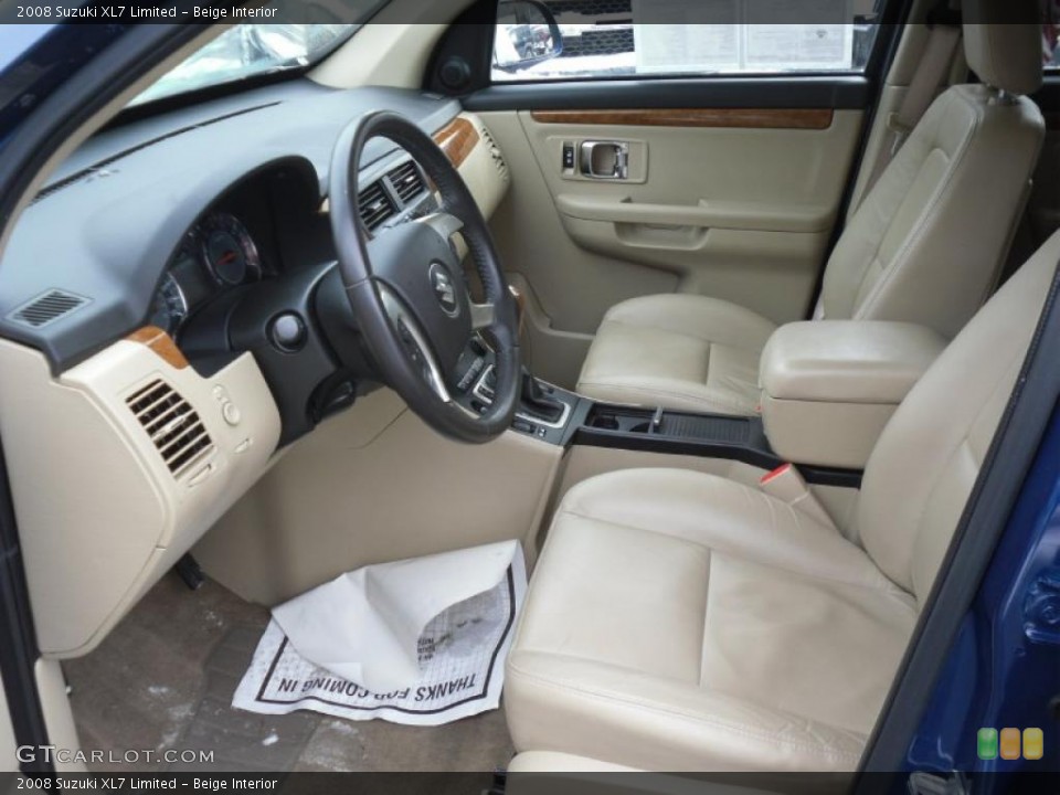 Beige Interior Photo for the 2008 Suzuki XL7 Limited #45077746