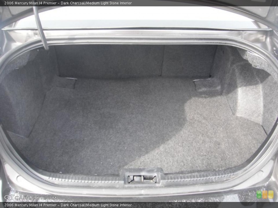 Dark Charcoal/Medium Light Stone Interior Trunk for the 2006 Mercury Milan I4 Premier #45079649