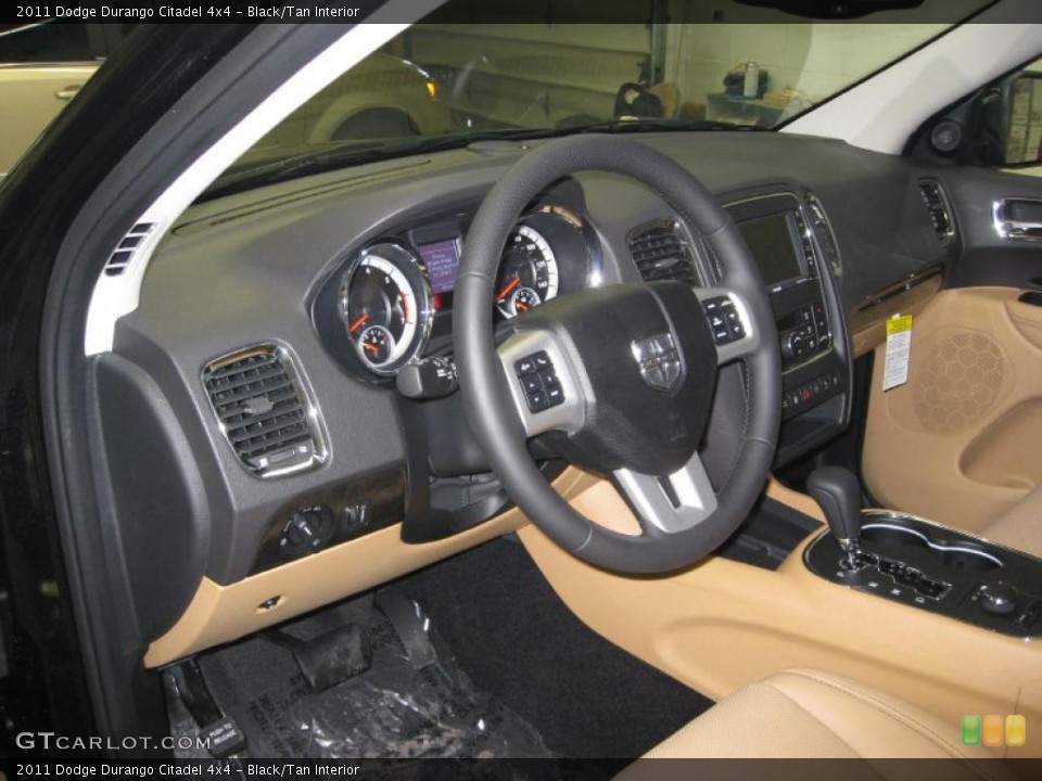 Black/Tan Interior Dashboard for the 2011 Dodge Durango Citadel 4x4 #45082705