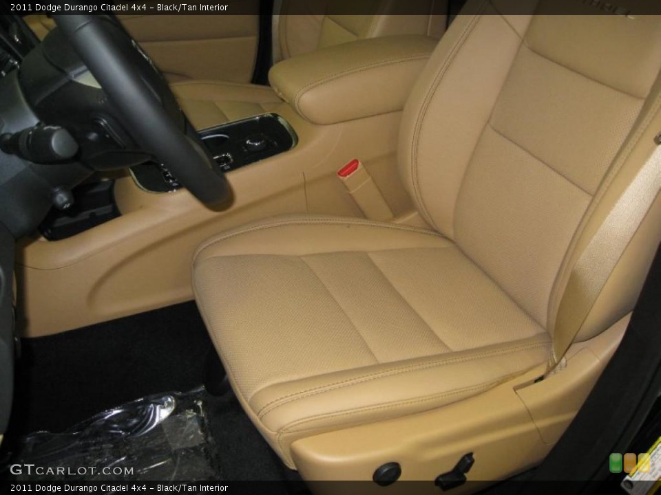 Black/Tan Interior Photo for the 2011 Dodge Durango Citadel 4x4 #45082870