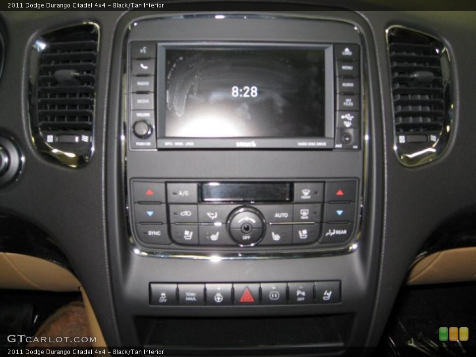 Black/Tan Interior Controls for the 2011 Dodge Durango Citadel 4x4 #45082933