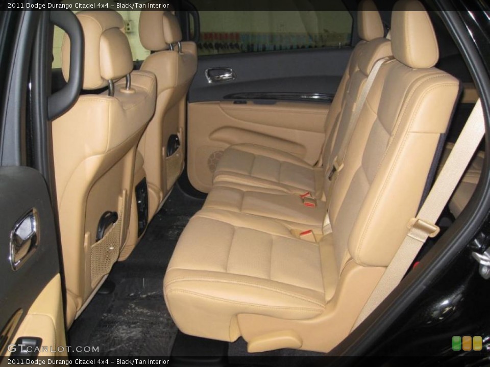 Black/Tan Interior Photo for the 2011 Dodge Durango Citadel 4x4 #45082965
