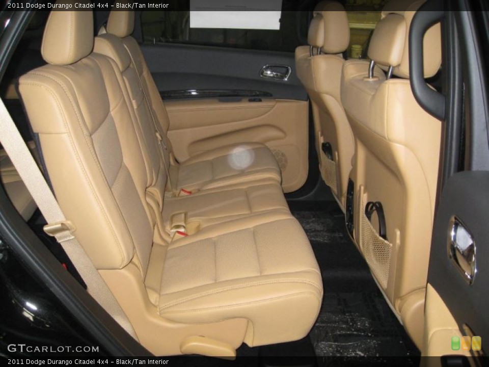 Black/Tan Interior Photo for the 2011 Dodge Durango Citadel 4x4 #45083009