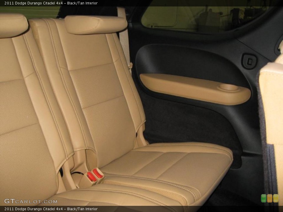 Black/Tan Interior Photo for the 2011 Dodge Durango Citadel 4x4 #45083038