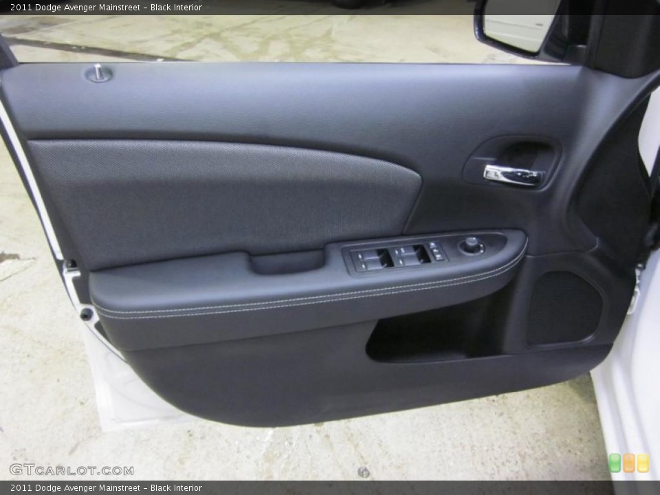 Black Interior Door Panel for the 2011 Dodge Avenger Mainstreet #45083305