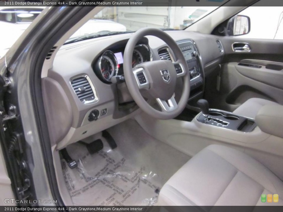 Dark Graystone/Medium Graystone Interior Prime Interior for the 2011 Dodge Durango Express 4x4 #45083613