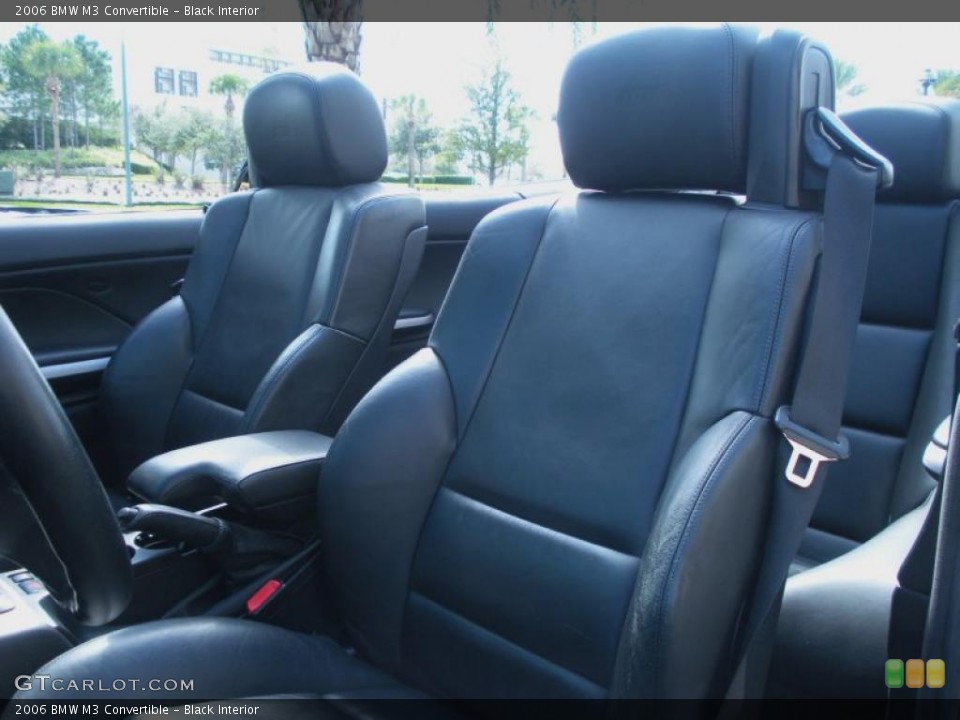 Black Interior Photo for the 2006 BMW M3 Convertible #45086741