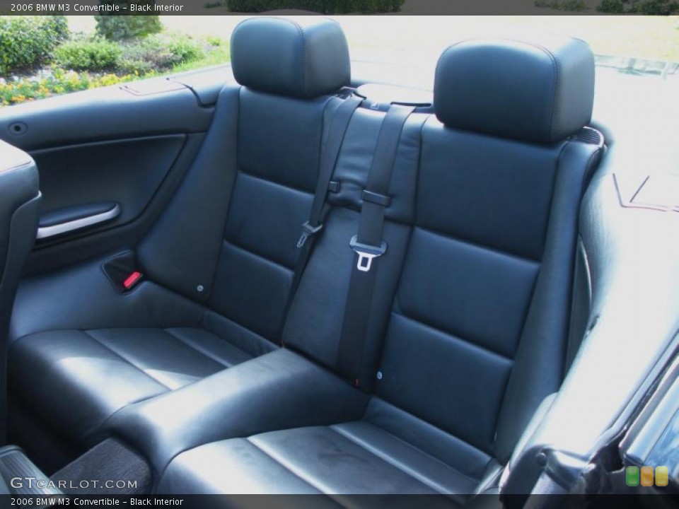 Black Interior Photo for the 2006 BMW M3 Convertible #45086754
