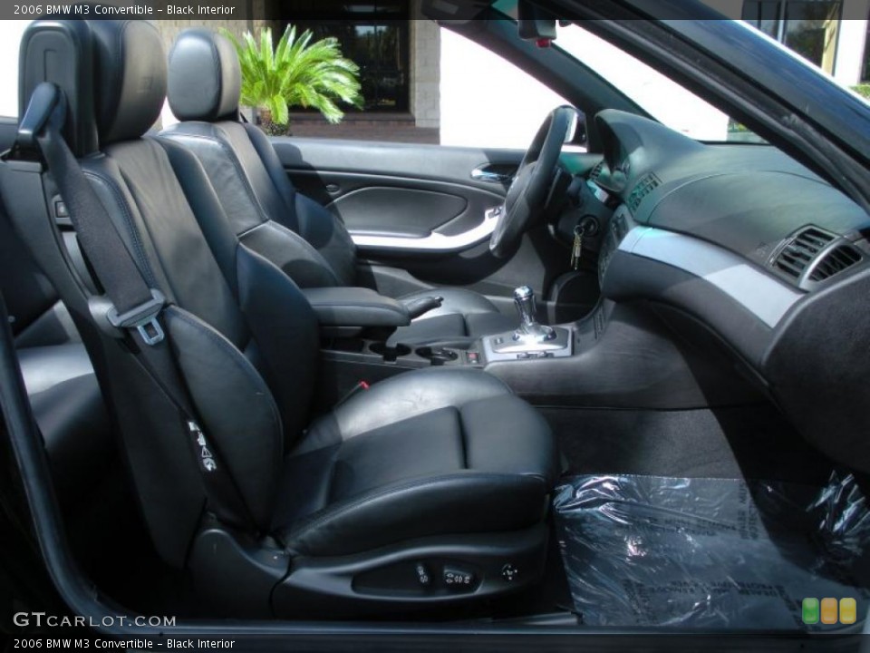 Black Interior Photo for the 2006 BMW M3 Convertible #45086770