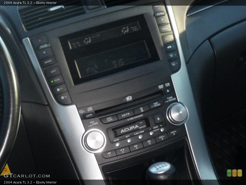 Ebony Interior Controls for the 2004 Acura TL 3.2 #45087141