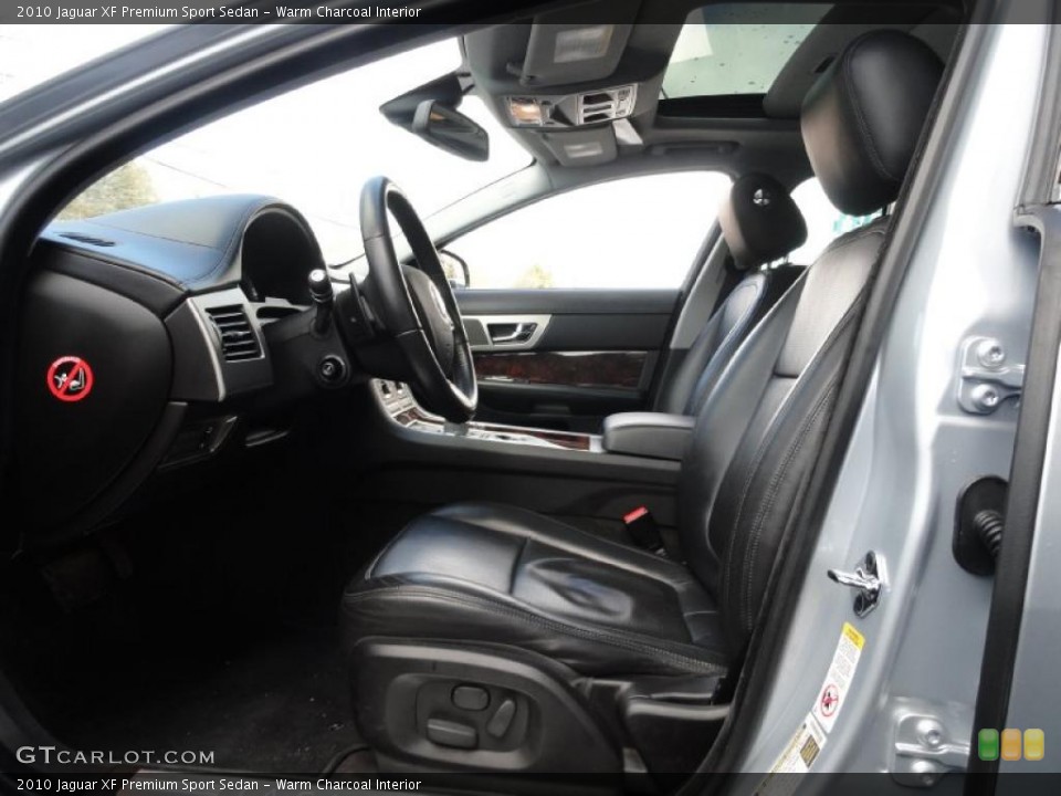 Warm Charcoal Interior Photo for the 2010 Jaguar XF Premium Sport Sedan #45088545