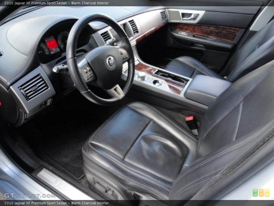 Warm Charcoal Interior Photo for the 2010 Jaguar XF Premium Sport Sedan #45088561