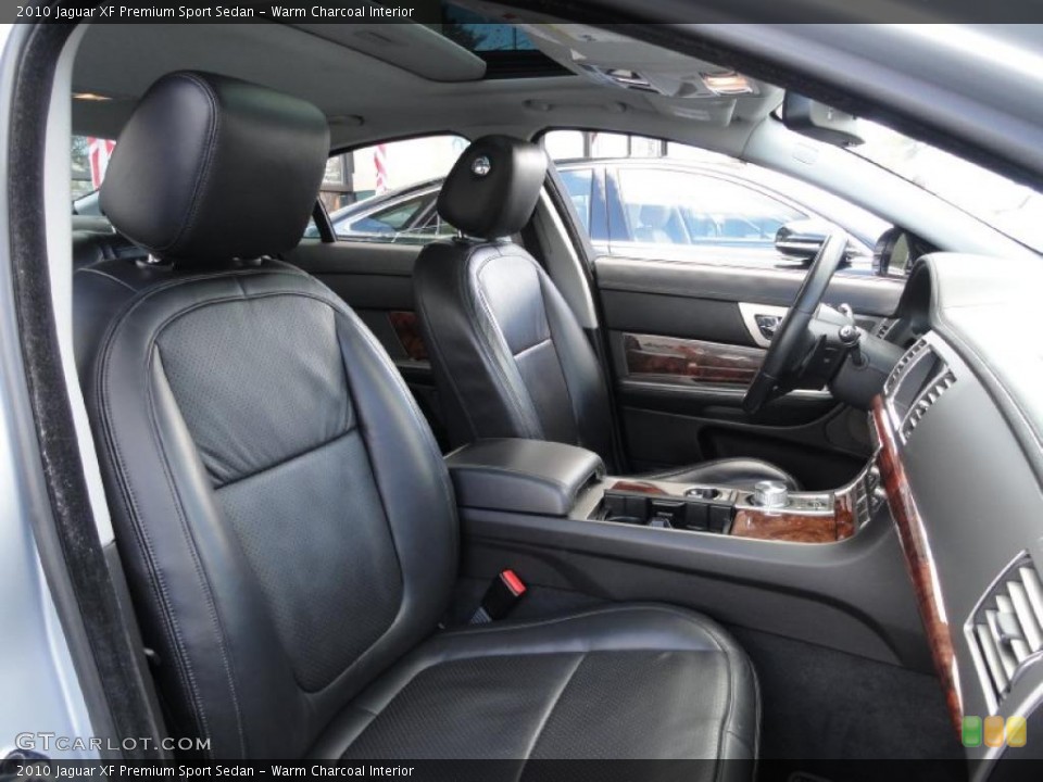 Warm Charcoal Interior Photo for the 2010 Jaguar XF Premium Sport Sedan #45088673