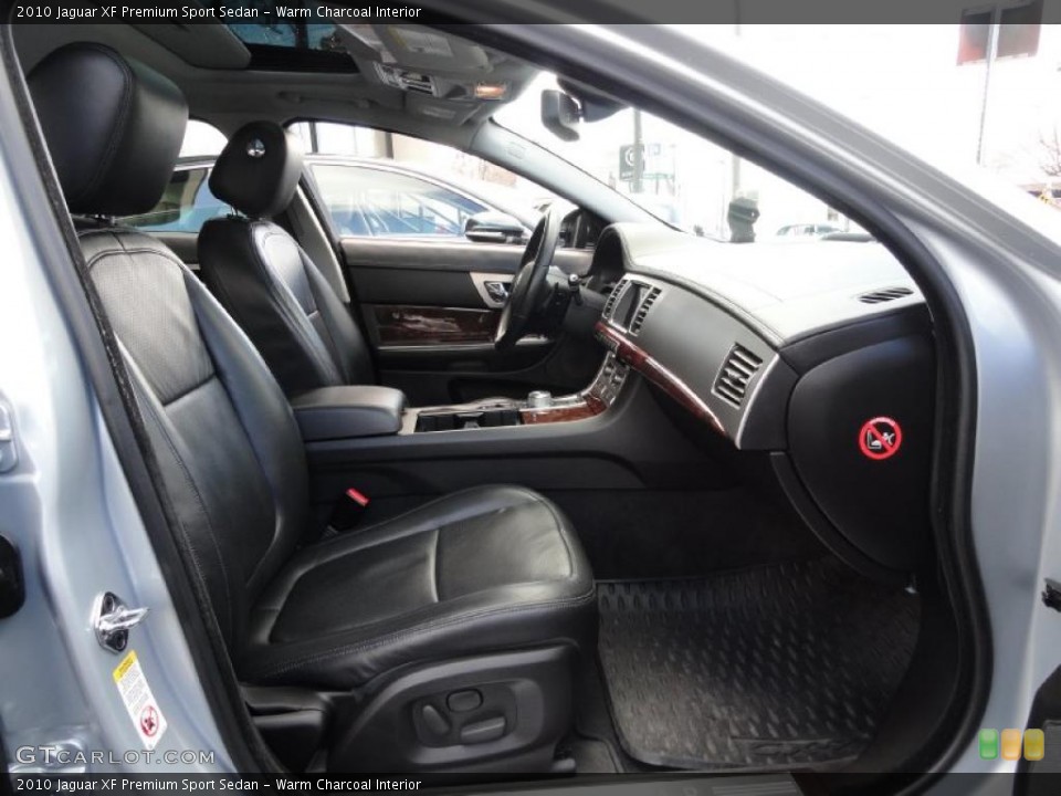 Warm Charcoal Interior Photo for the 2010 Jaguar XF Premium Sport Sedan #45088677