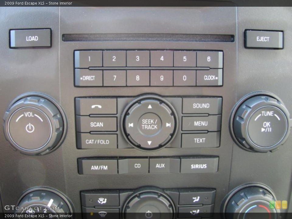 Stone Interior Controls for the 2009 Ford Escape XLS #45091225