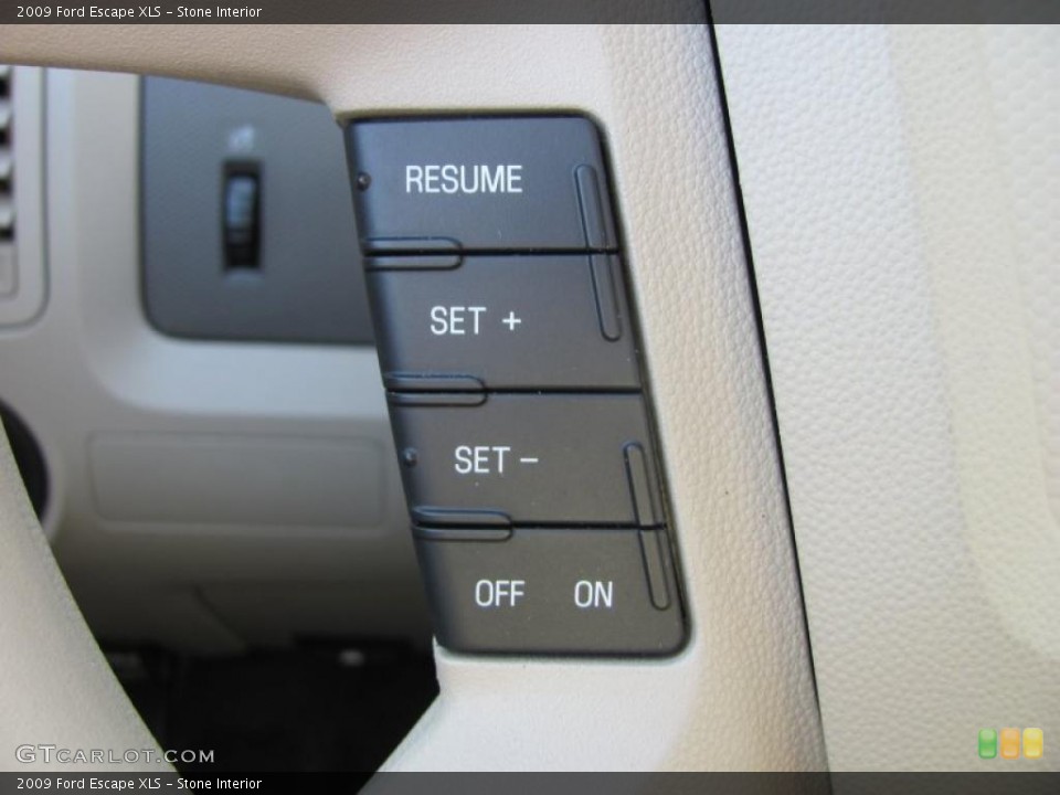 Stone Interior Controls for the 2009 Ford Escape XLS #45091237