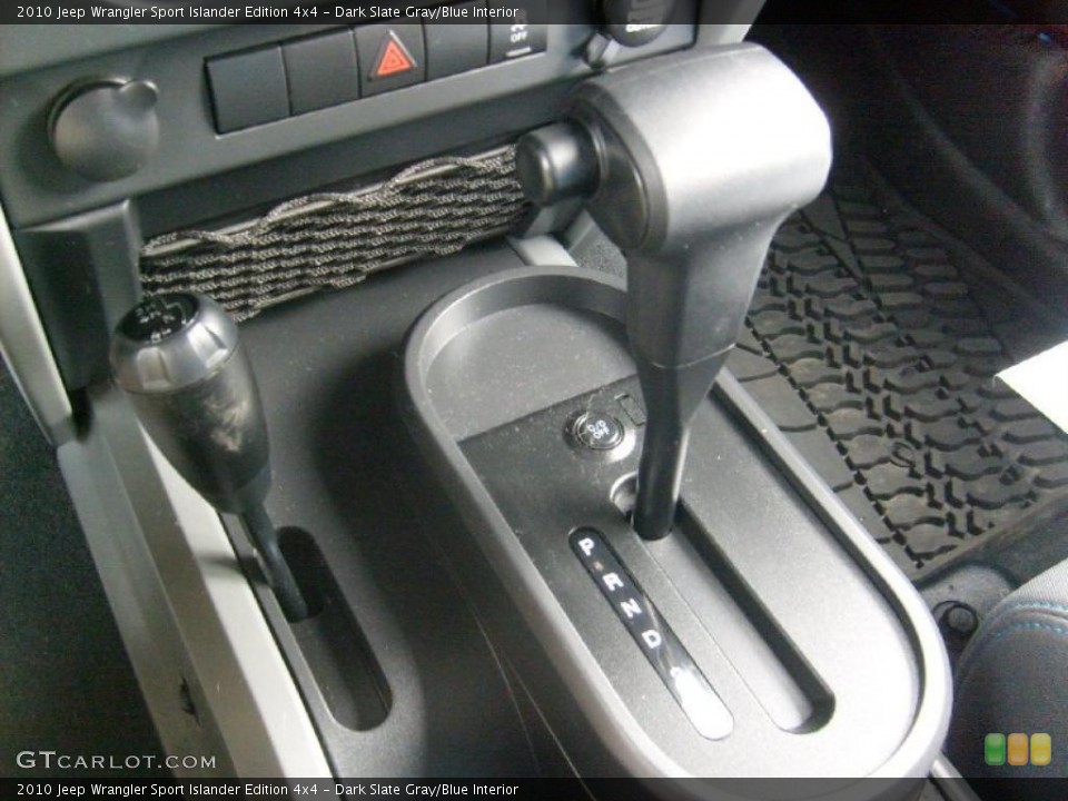 Dark Slate Gray/Blue Interior Transmission for the 2010 Jeep Wrangler Sport Islander Edition 4x4 #45092441