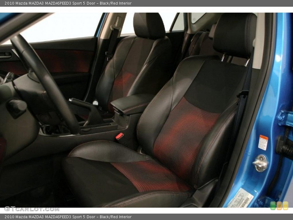 Black/Red Interior Photo for the 2010 Mazda MAZDA3 MAZDASPEED3 Sport 5 Door #45093229