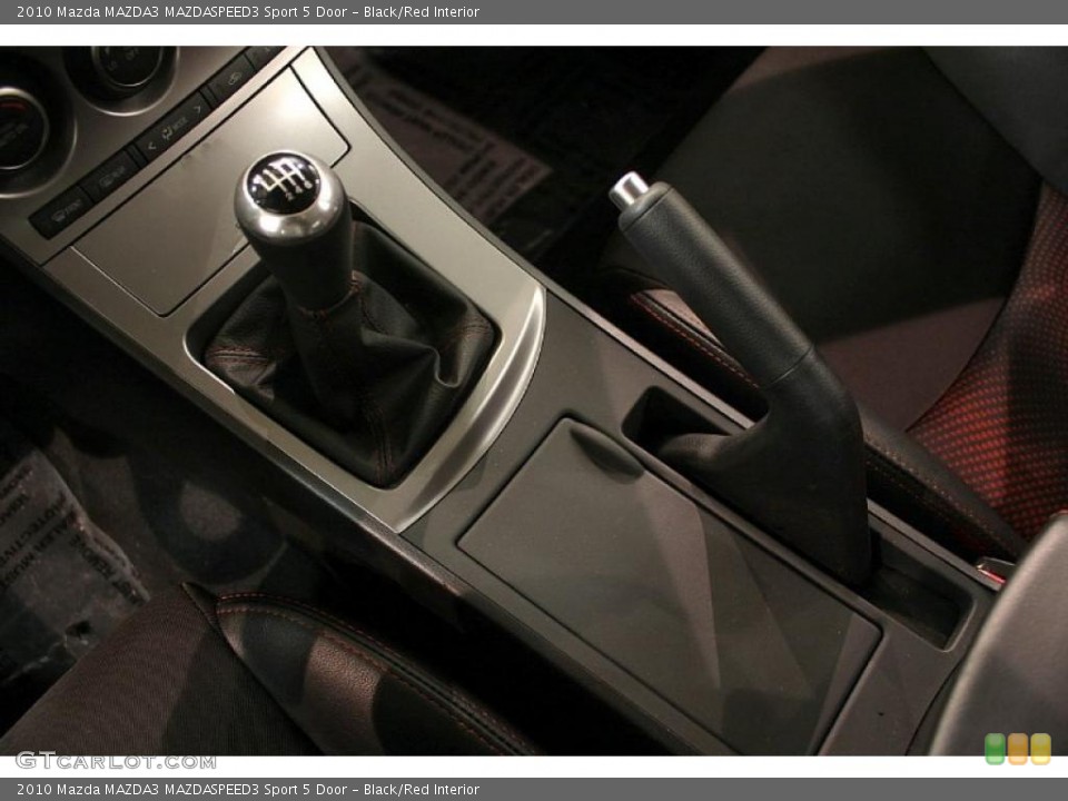 Black/Red Interior Transmission for the 2010 Mazda MAZDA3 MAZDASPEED3 Sport 5 Door #45093285
