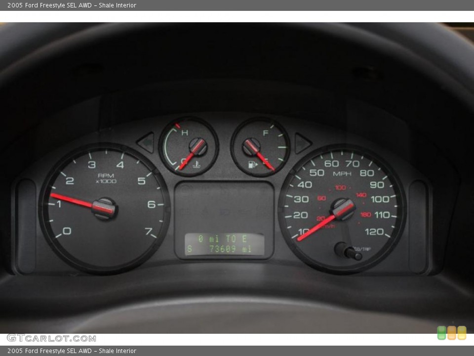 Shale Interior Gauges for the 2005 Ford Freestyle SEL AWD #45093473