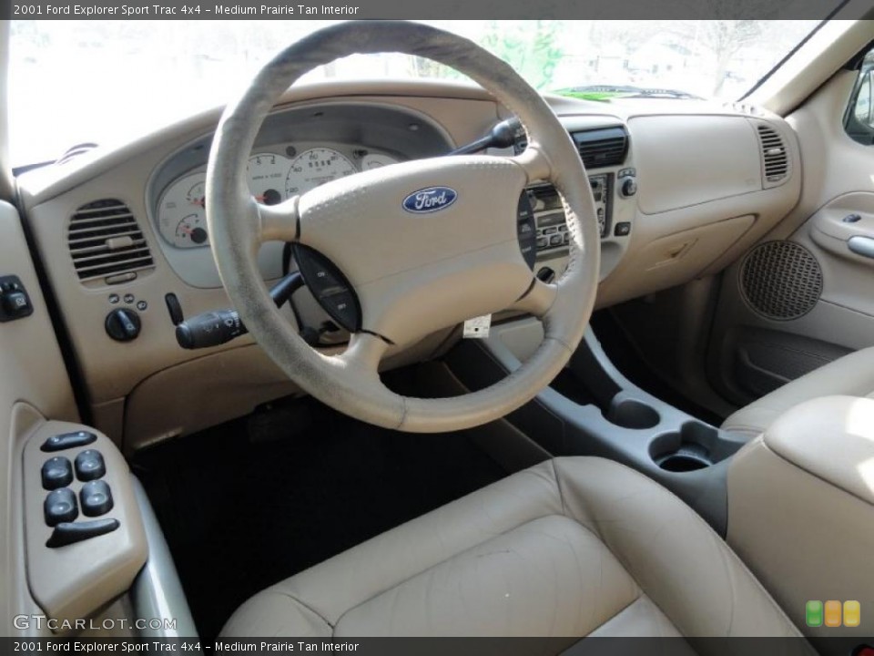 Medium Prairie Tan Interior Prime Interior for the 2001 Ford Explorer Sport Trac 4x4 #45094029