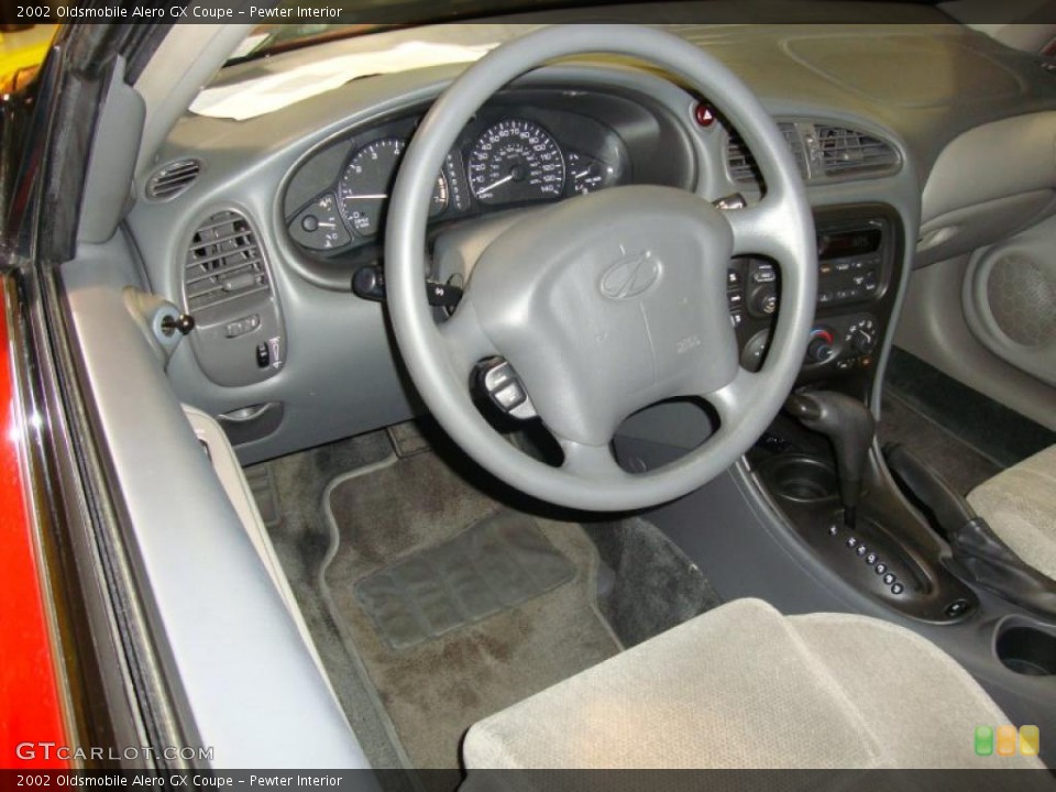 Pewter Interior Photo for the 2002 Oldsmobile Alero GX Coupe #45096065