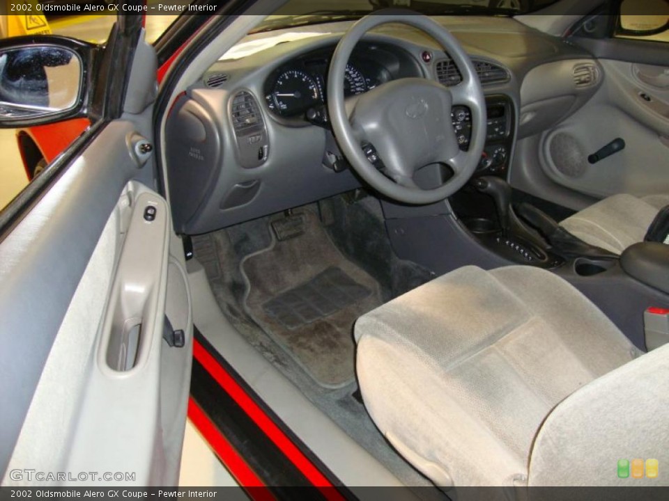 Pewter Interior Photo for the 2002 Oldsmobile Alero GX Coupe #45096077