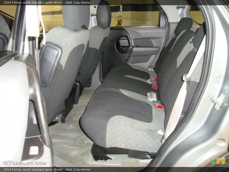 Dark Gray Interior Photo for the 2004 Pontiac Aztek  #45096949