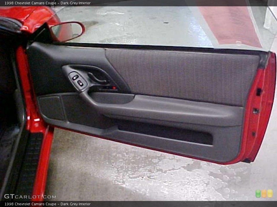 Dark Grey Interior Door Panel for the 1998 Chevrolet Camaro Coupe #45097390
