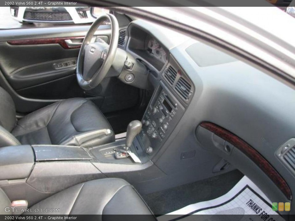 Graphite Interior Photo for the 2002 Volvo S60 2.4T #45097518
