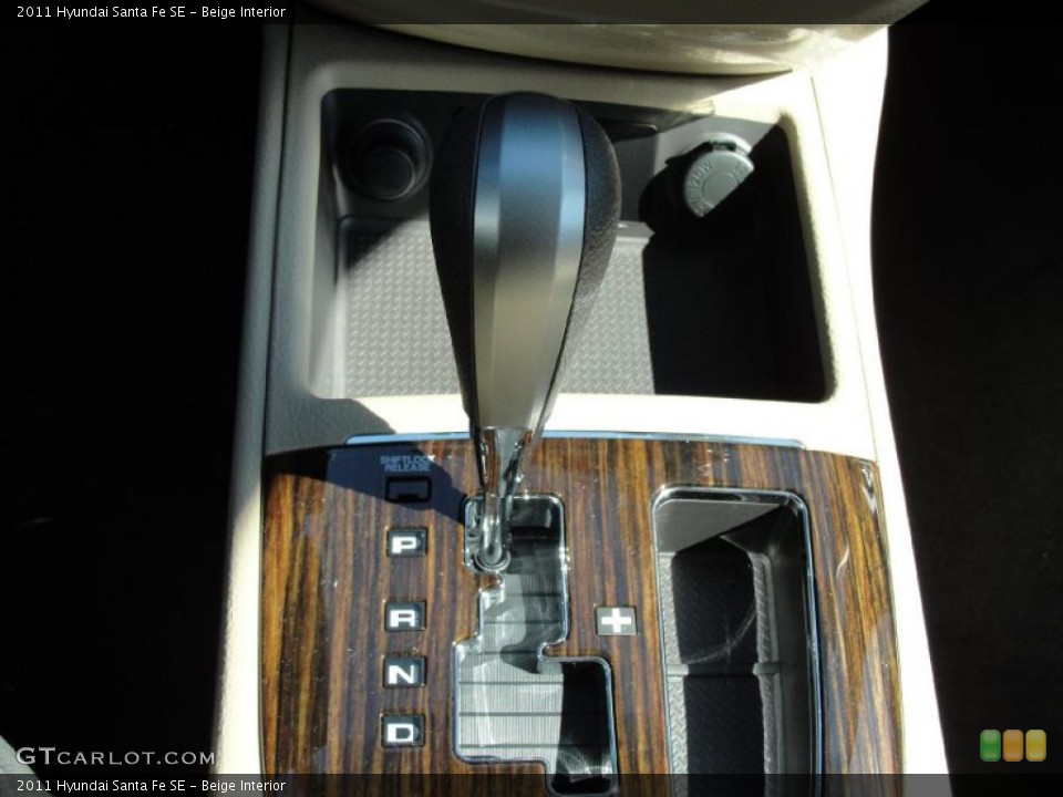 Beige Interior Transmission for the 2011 Hyundai Santa Fe SE #45097531