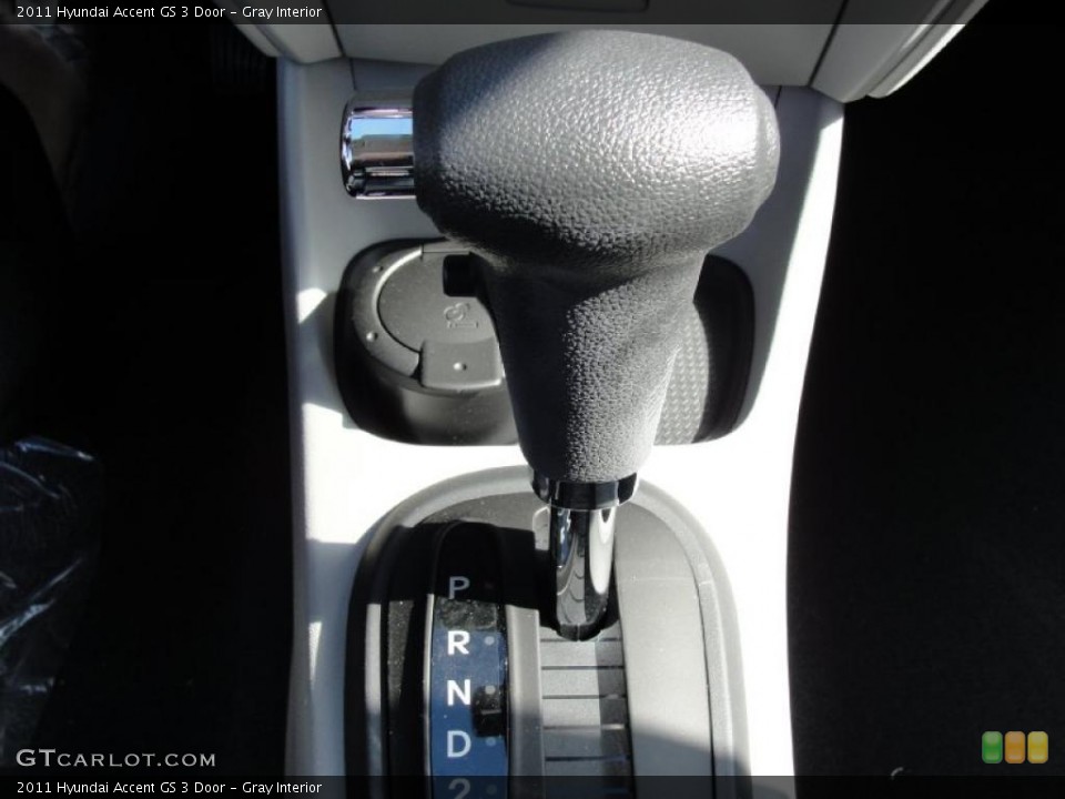 Gray Interior Transmission for the 2011 Hyundai Accent GS 3 Door #45098354