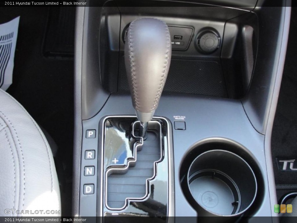 Black Interior Transmission for the 2011 Hyundai Tucson Limited #45098776