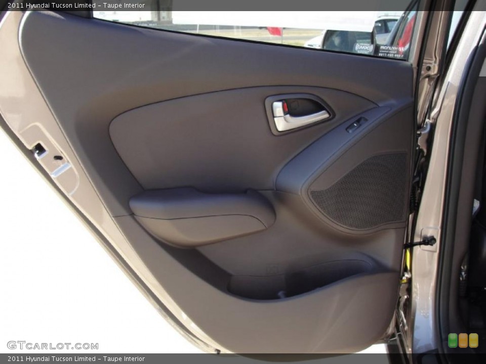 Taupe Interior Door Panel for the 2011 Hyundai Tucson Limited #45099022