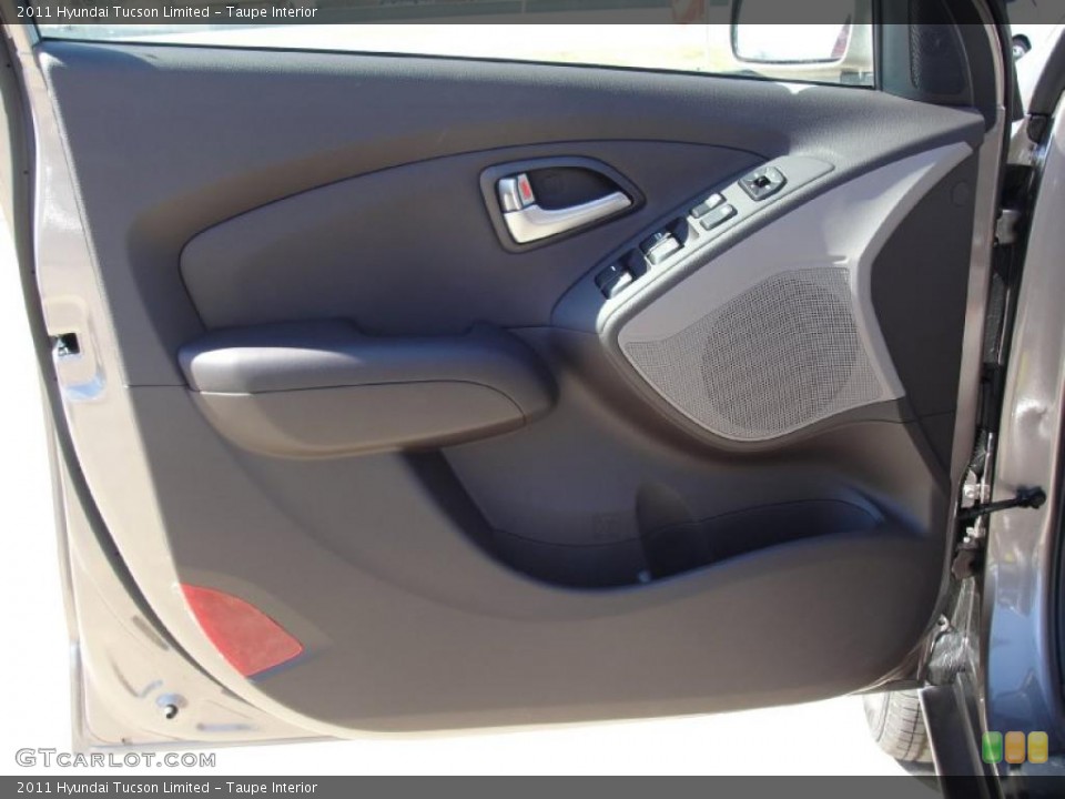 Taupe Interior Door Panel for the 2011 Hyundai Tucson Limited #45099038