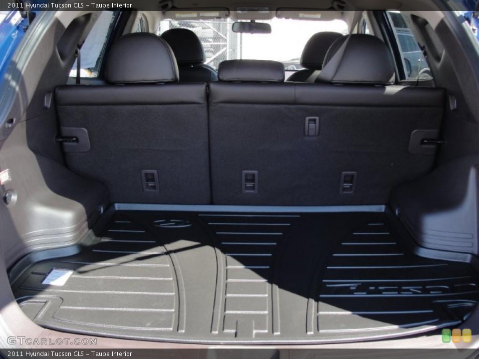 Taupe Interior Trunk for the 2011 Hyundai Tucson GLS #45099392