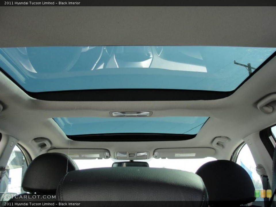 Black Interior Sunroof for the 2011 Hyundai Tucson Limited #45100230