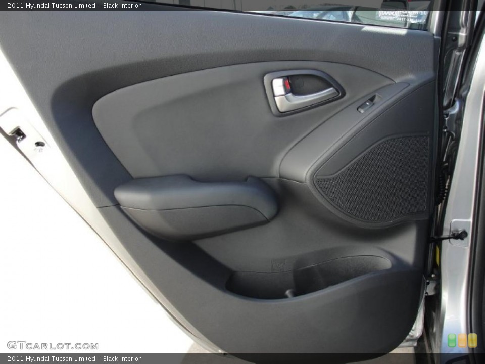 Black Interior Door Panel for the 2011 Hyundai Tucson Limited #45100238