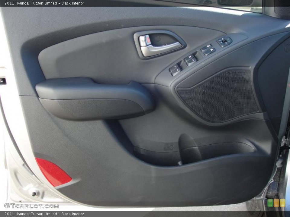 Black Interior Door Panel for the 2011 Hyundai Tucson Limited #45100258
