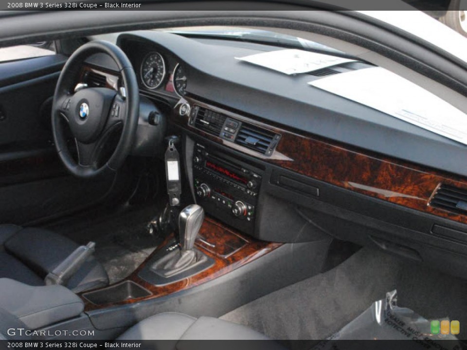 Black Interior Dashboard for the 2008 BMW 3 Series 328i Coupe #45101046