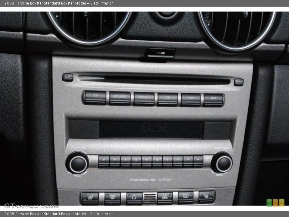 Black Interior Controls for the 2008 Porsche Boxster  #45101688