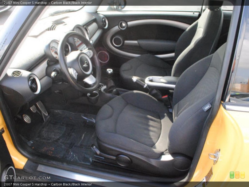 Carbon Black/Black Interior Photo for the 2007 Mini Cooper S Hardtop #45101869