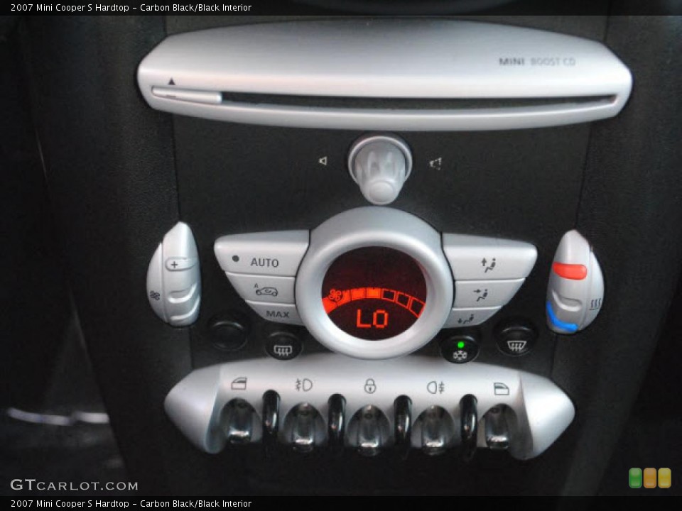 Carbon Black/Black Interior Controls for the 2007 Mini Cooper S Hardtop #45101897