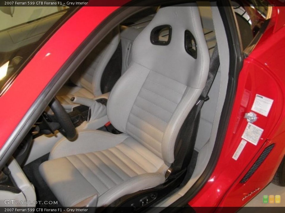 Grey Interior Photo for the 2007 Ferrari 599 GTB Fiorano F1 #45105796