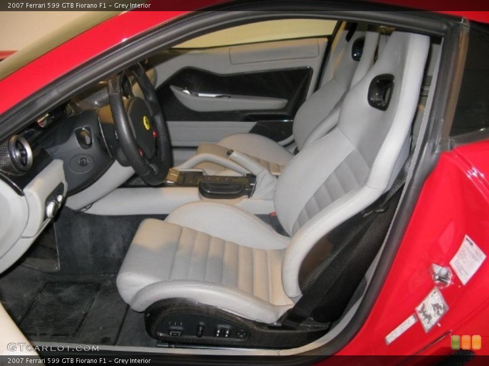 Grey Interior Photo for the 2007 Ferrari 599 GTB Fiorano F1 #45105812