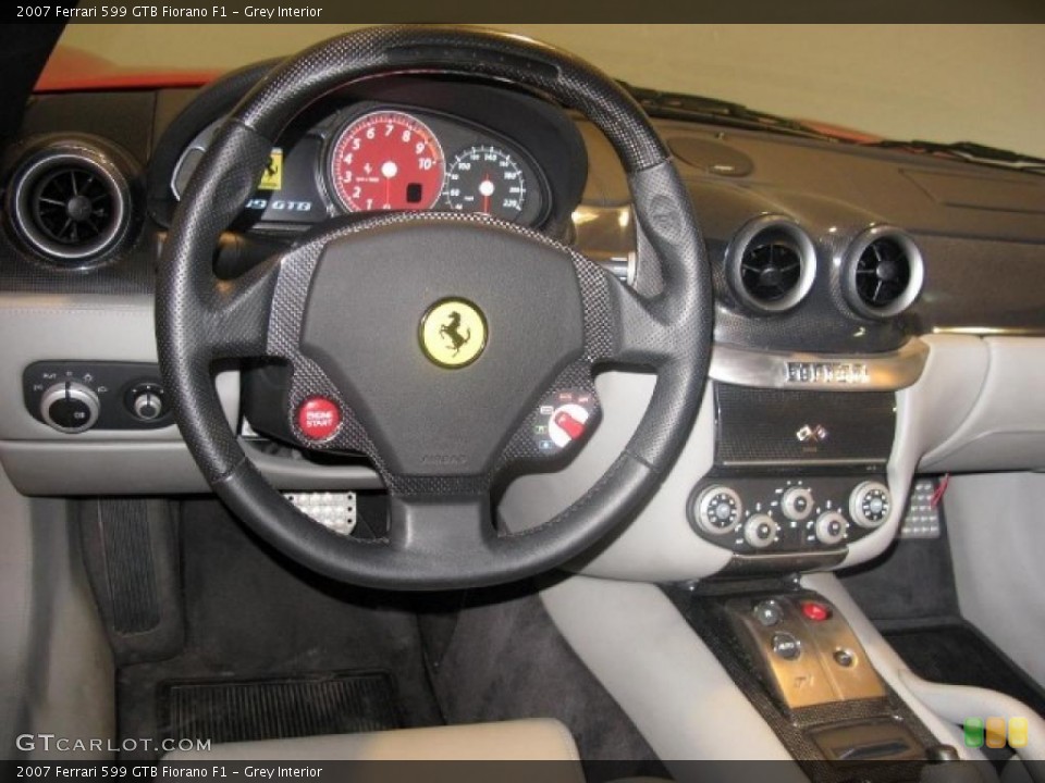 Grey Interior Dashboard for the 2007 Ferrari 599 GTB Fiorano F1 #45105844
