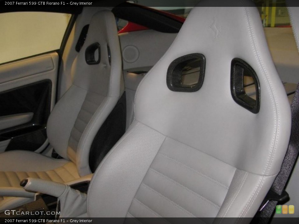 Grey Interior Photo for the 2007 Ferrari 599 GTB Fiorano F1 #45106124