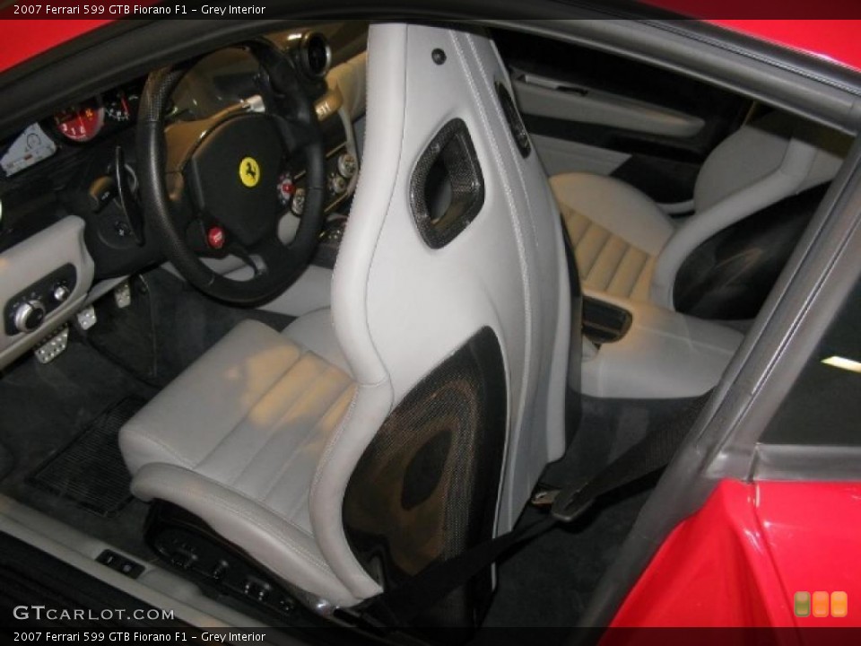Grey Interior Photo for the 2007 Ferrari 599 GTB Fiorano F1 #45106152