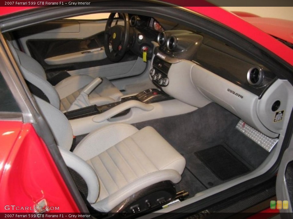Grey Interior Photo for the 2007 Ferrari 599 GTB Fiorano F1 #45106172