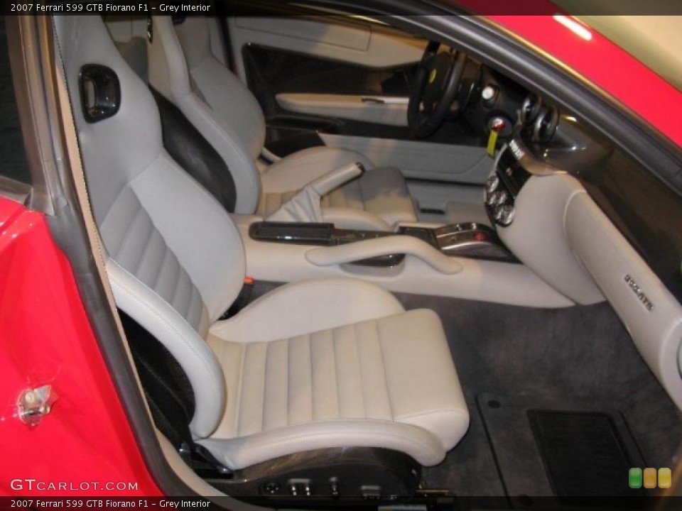Grey Interior Photo for the 2007 Ferrari 599 GTB Fiorano F1 #45106188